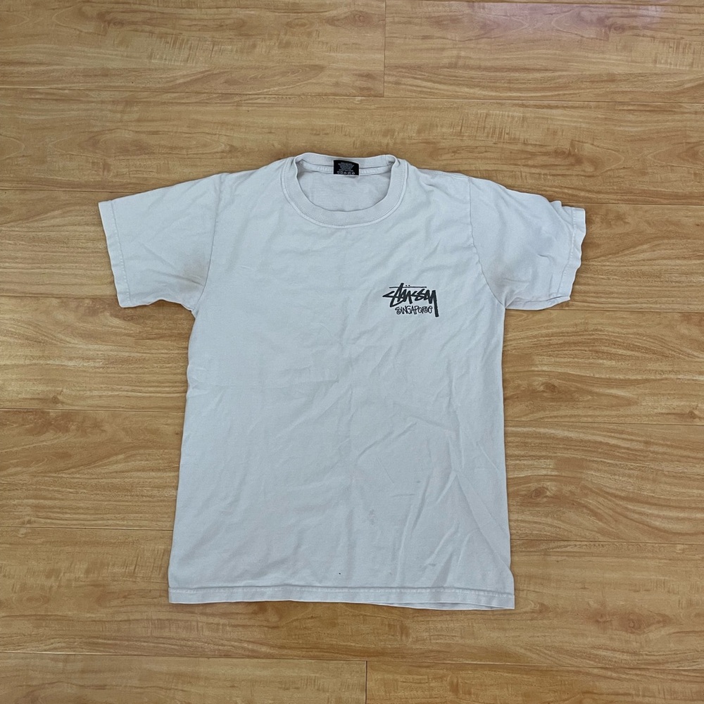 Stussy White Short Sleeve Tee